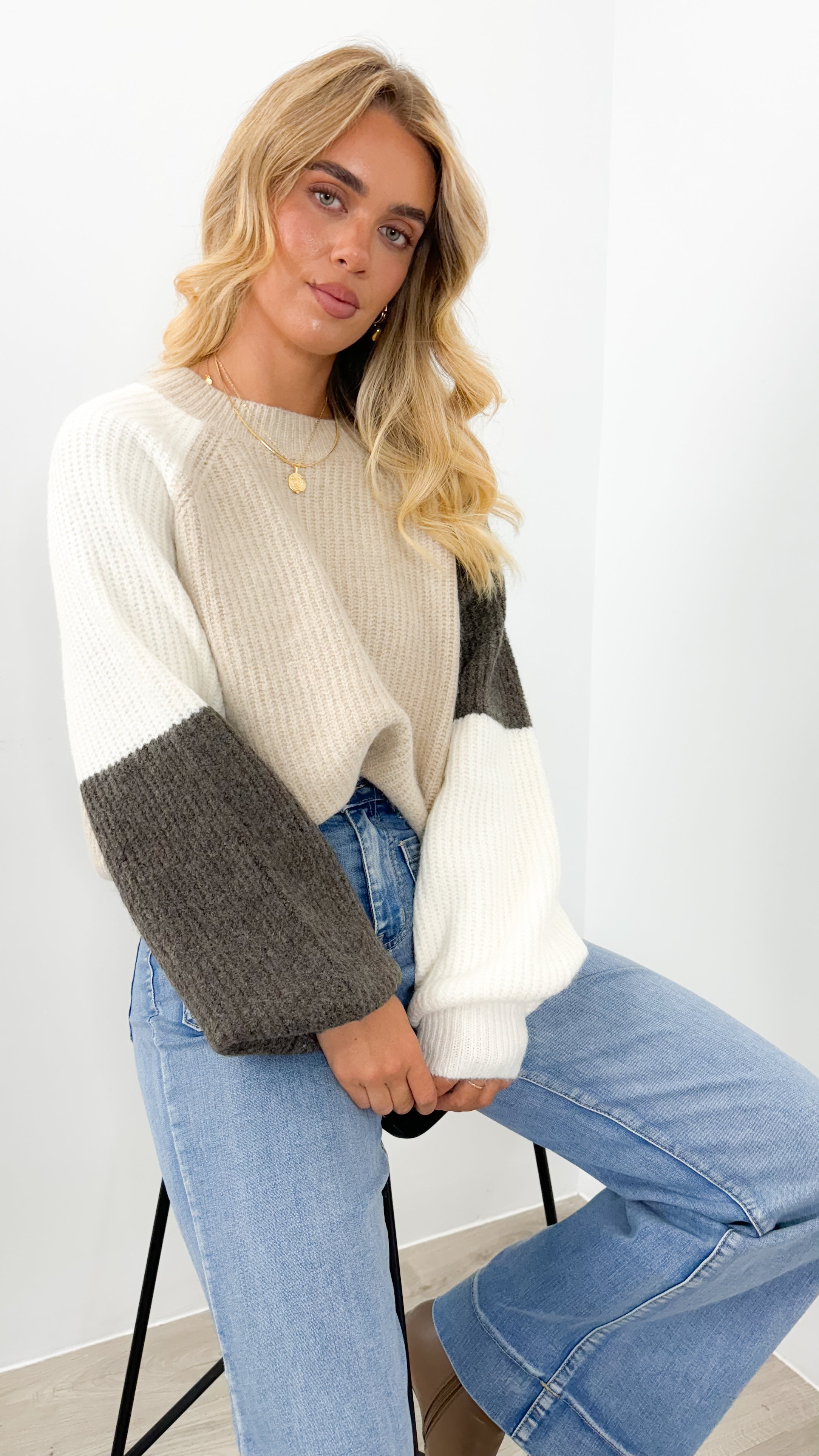 A-bee - Philippa Knit - Beige