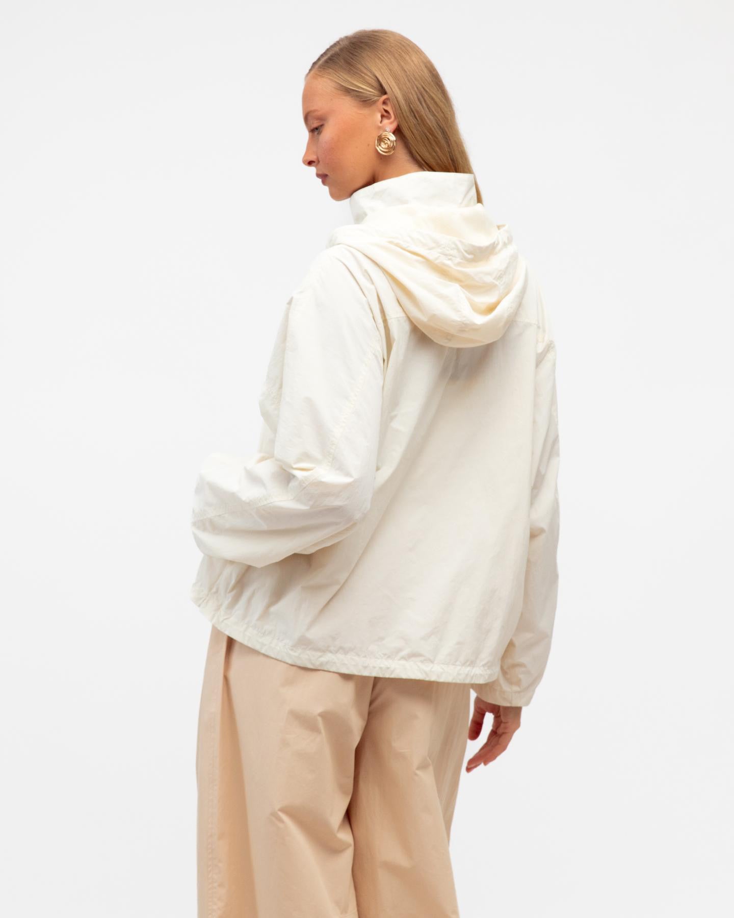 DANIEL WINDBREAKER JACKET - CREAM