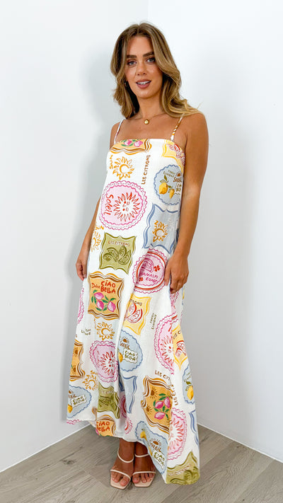 AMALFI DRESS - PRINT