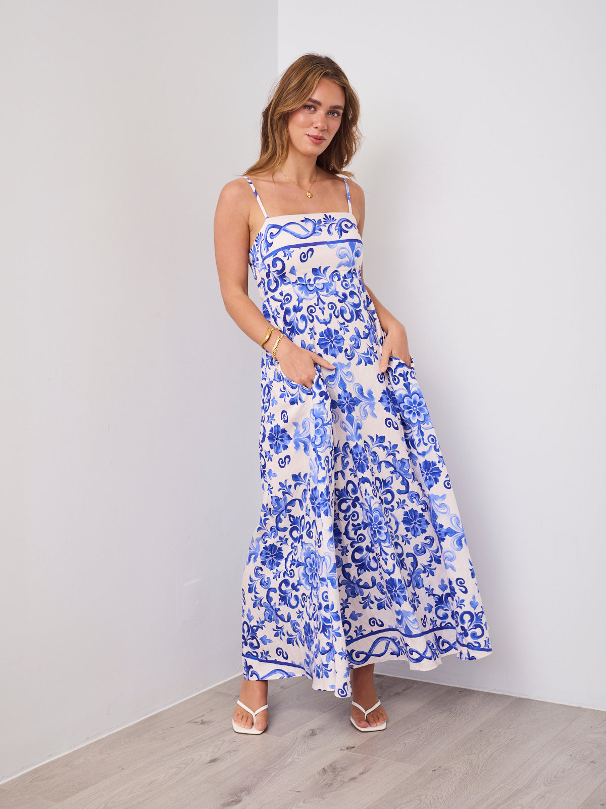 DOLCE MAXI DRESS - BLUE