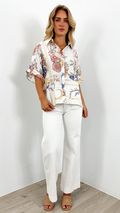 MAREE SHIRT - FLORAL