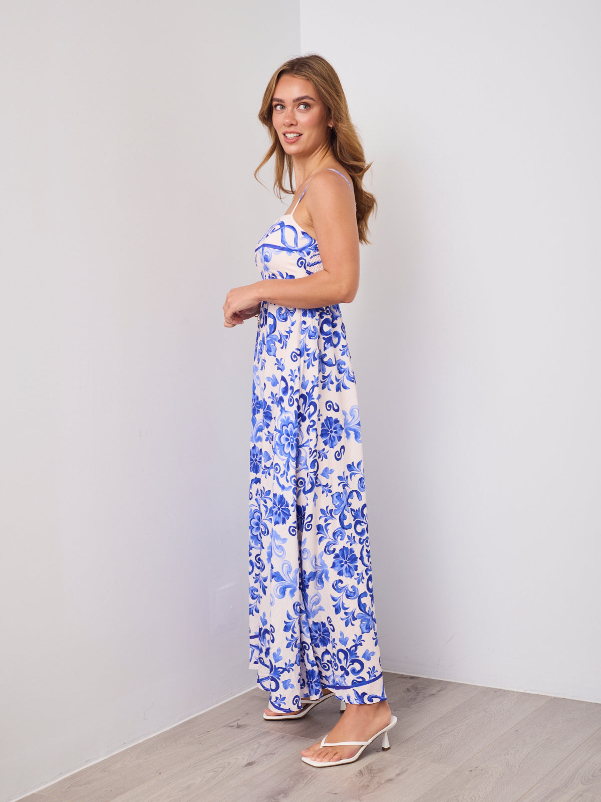 DOLCE MAXI DRESS - BLUE