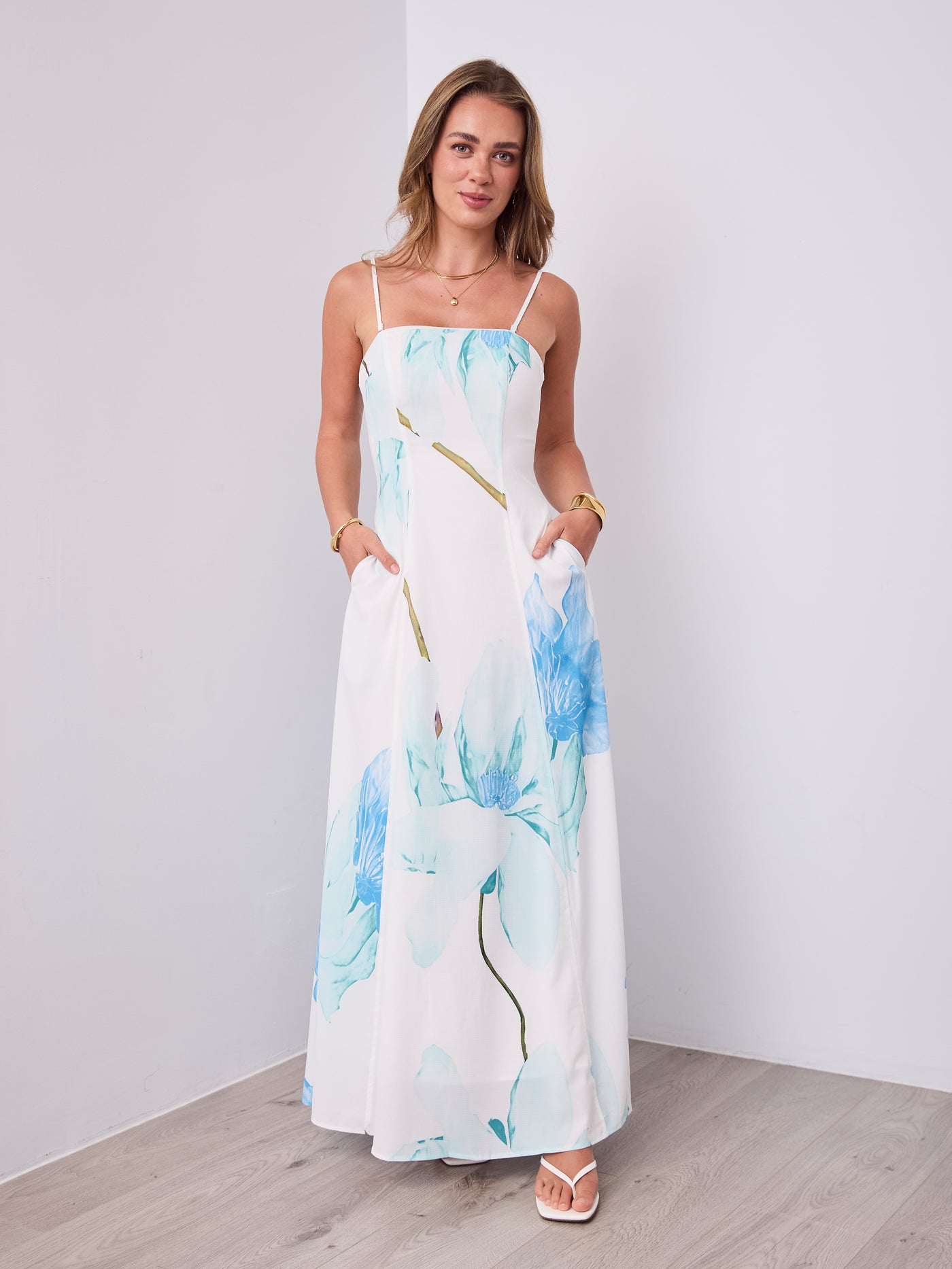 CARINNE DRESS - WHITE