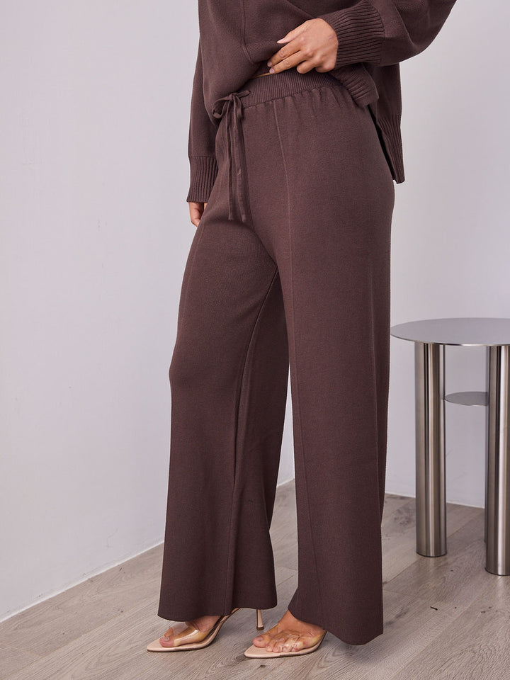 DELTA KNIT PANT - ESPRESSO