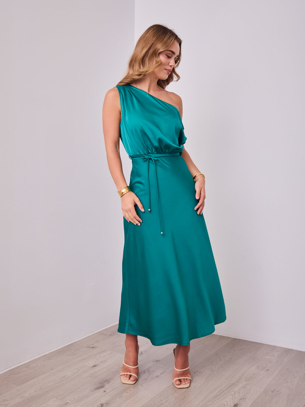 CHARLOTTE DRESS - EMERALD