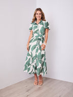 FAYE DRESS - GREEN