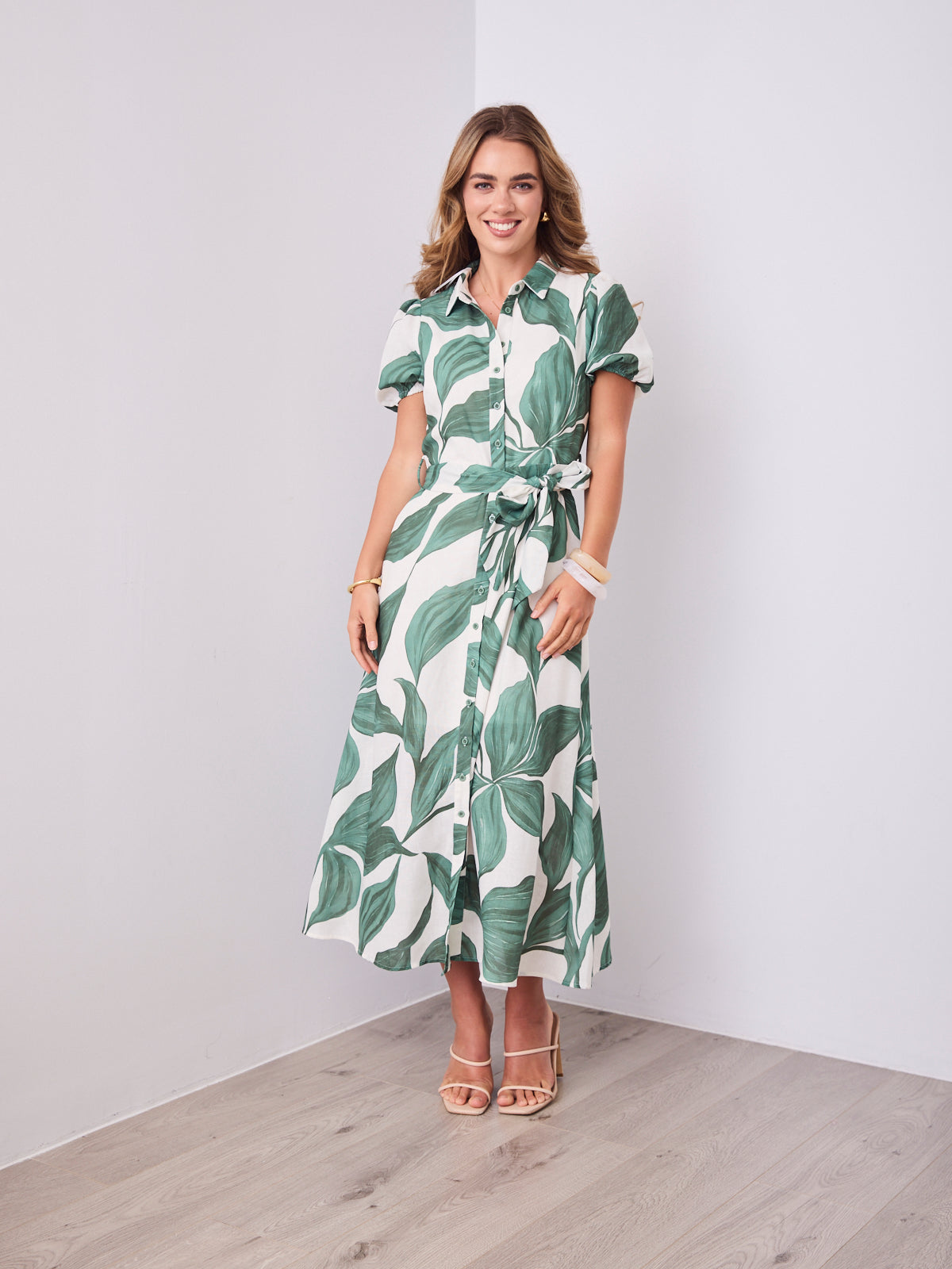 FAYE DRESS - GREEN