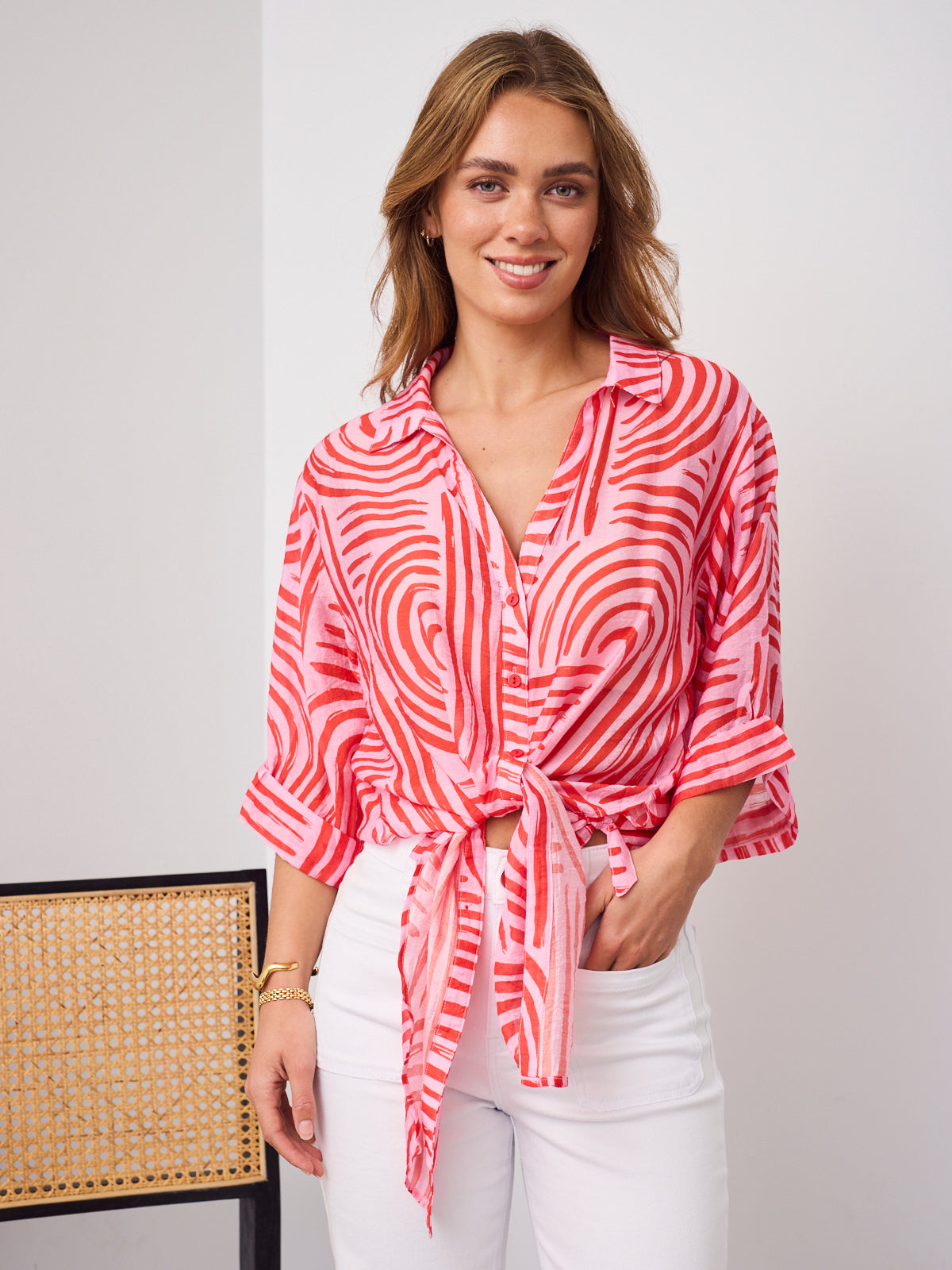 SHANI SHIRT - PINK