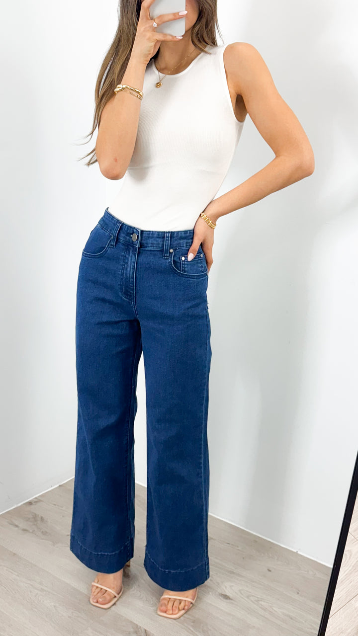 COOPER JEAN - DARK BLUE WASH