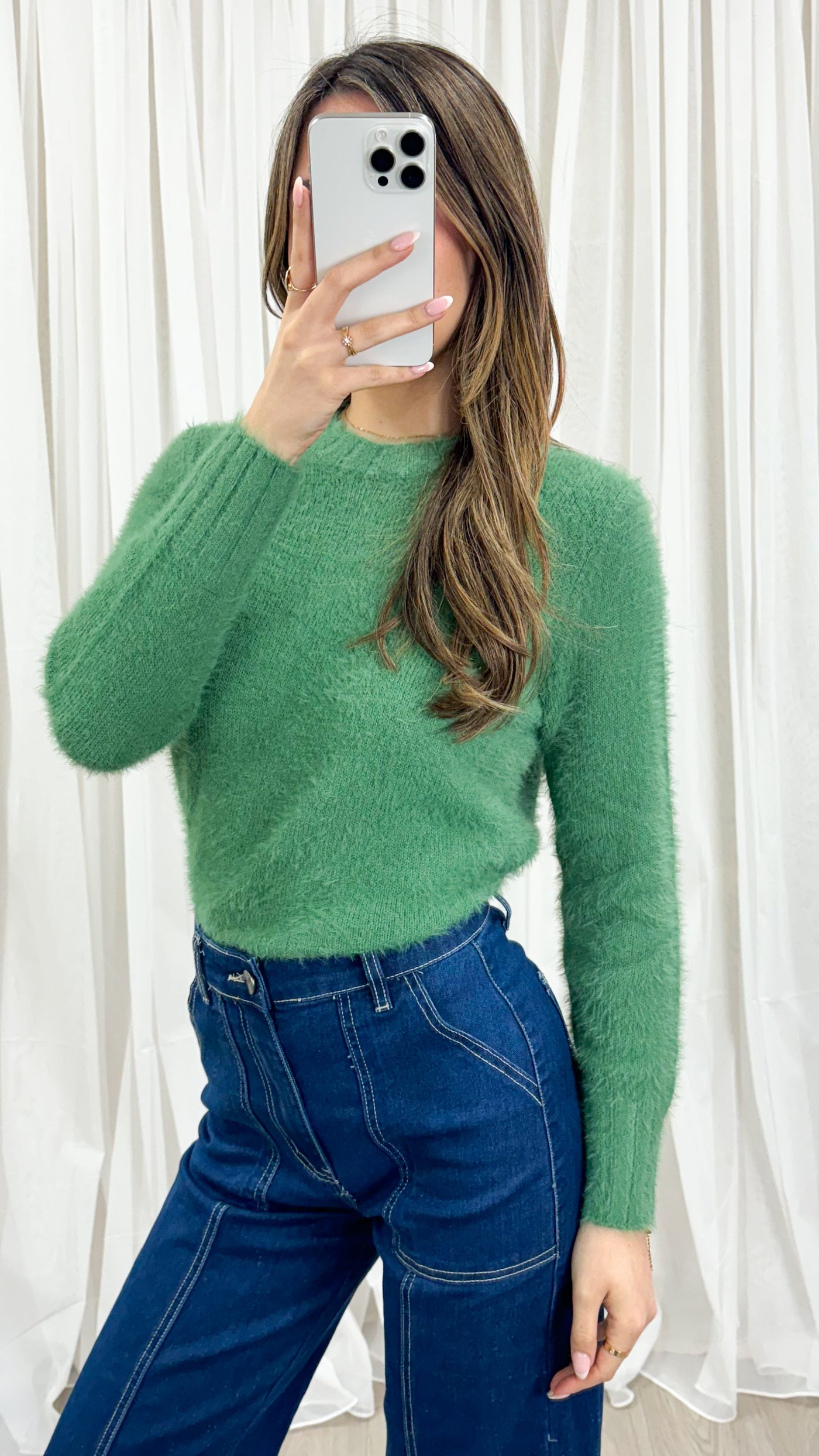 DOMINIQUE KNIT - GREEN