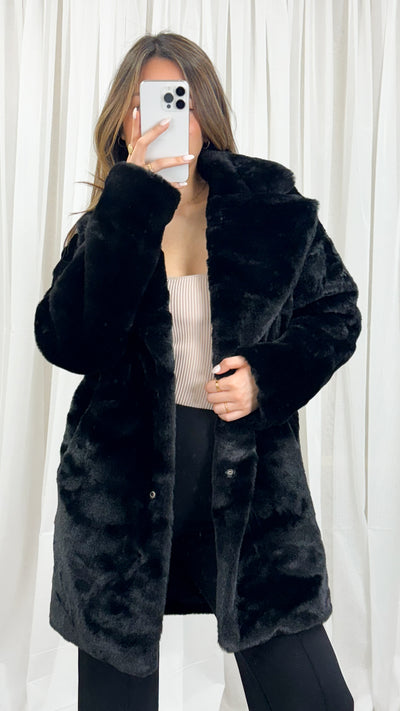 LANI COAT - BLACK