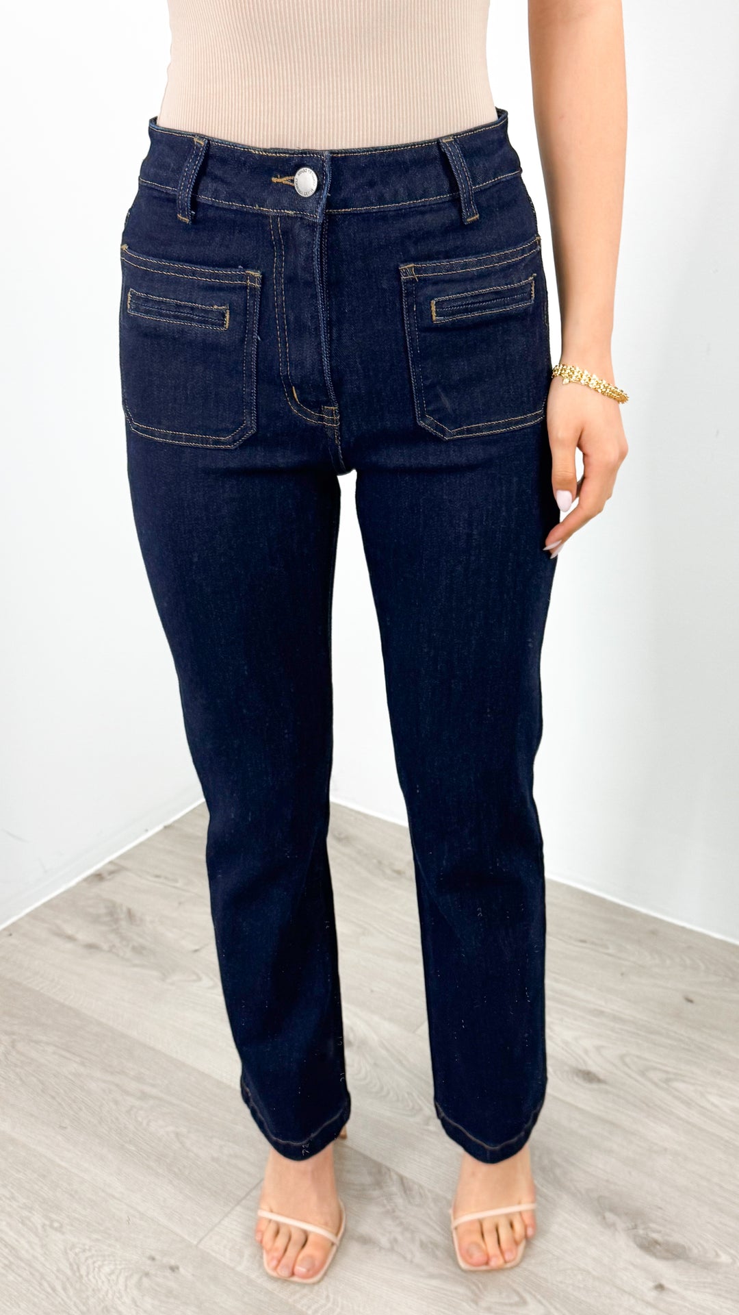 JACKSON STRAIGHT LEG JEAN - INDIGO BLUE