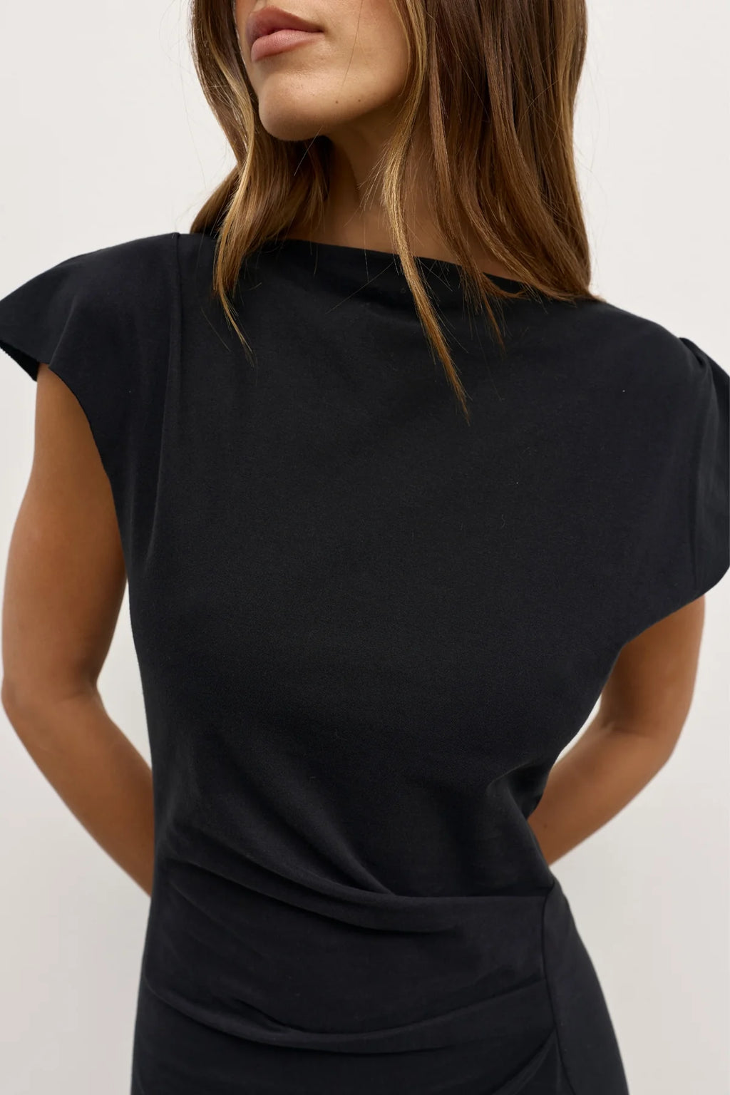 'BAYSE' ELIANA MAXI DRESS - BLACK