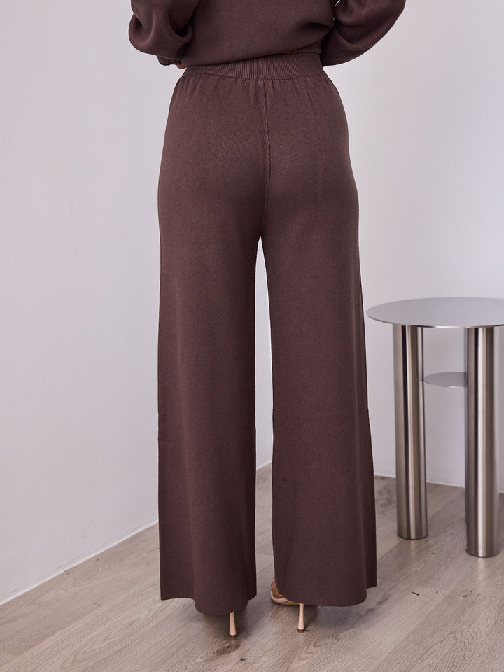 DELTA KNIT PANT - ESPRESSO