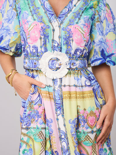 RAVELLA DRESS - MULTI