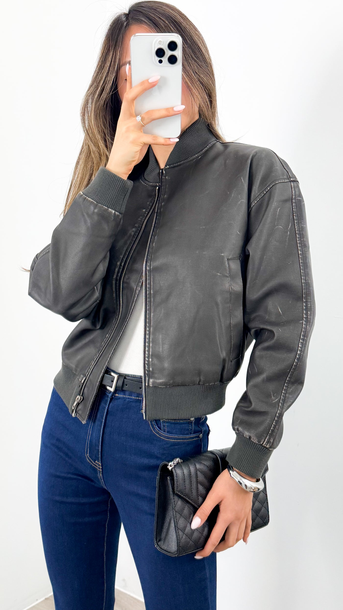 BRYSON JACKET - BLACK WASH
