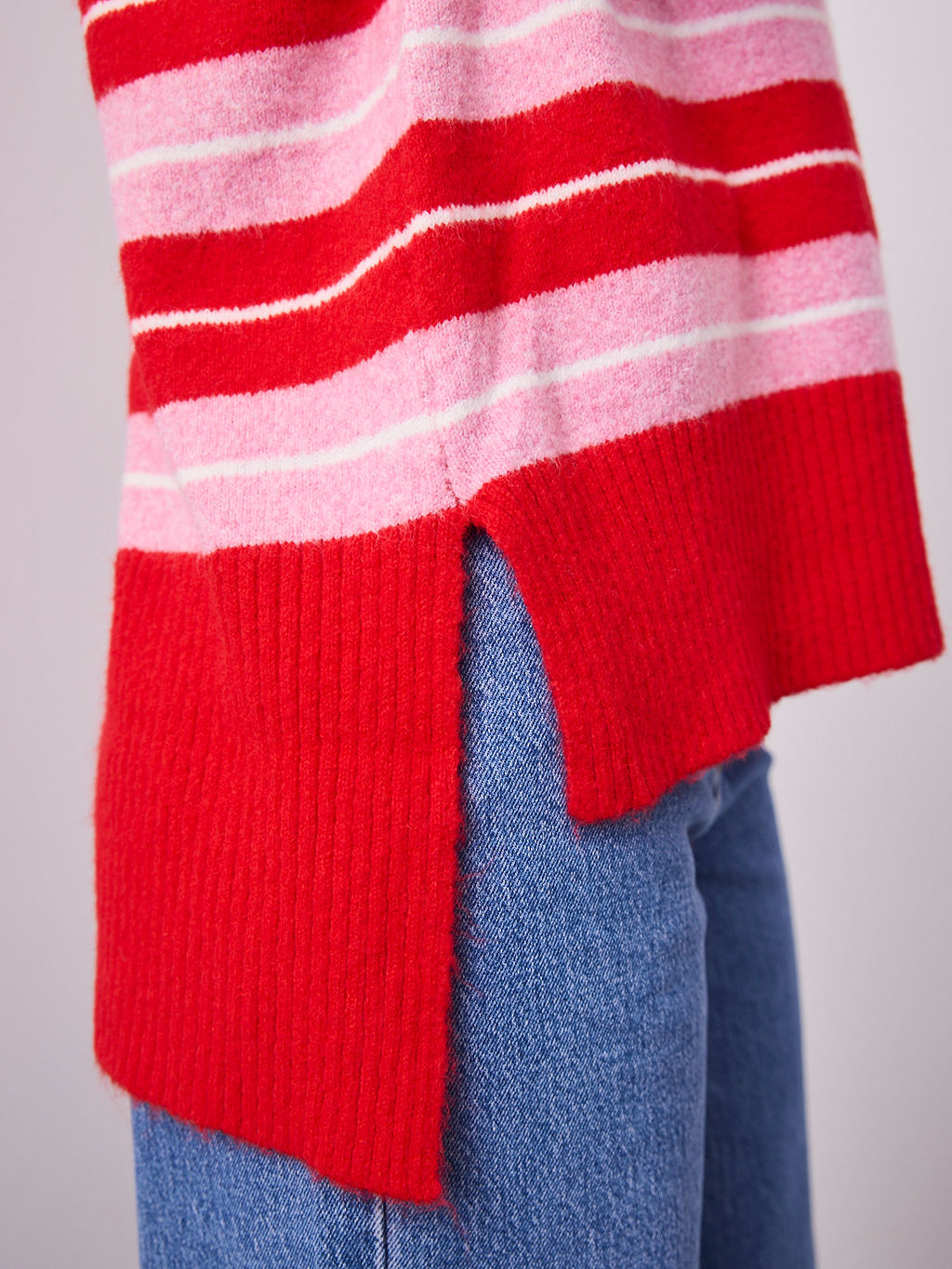 CHARLES KNIT - RED/PINK