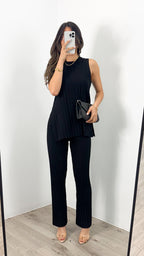 HYATT KNIT SET - BLACK