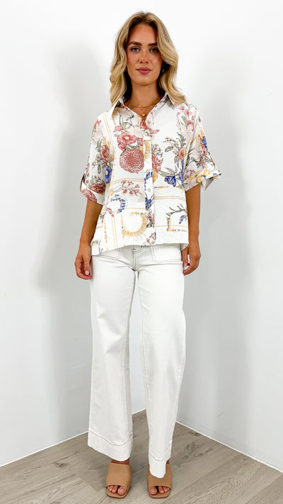 MAREE SHIRT - FLORAL