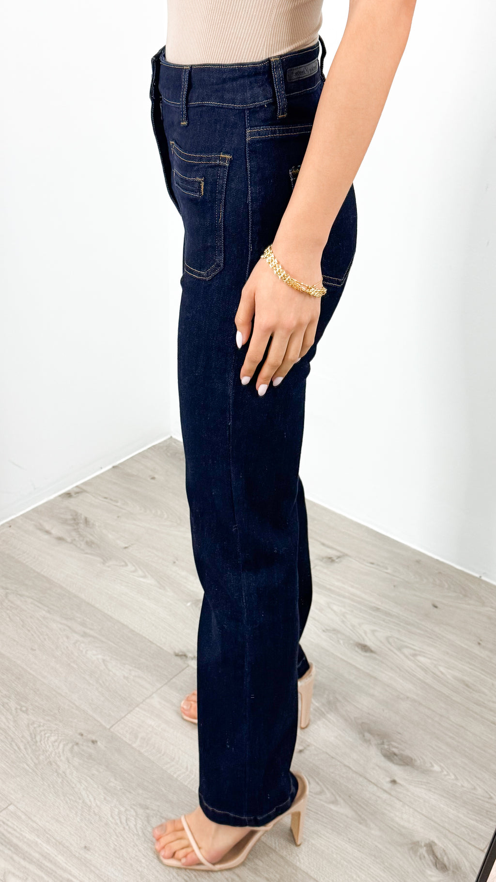 JACKSON STRAIGHT LEG JEAN - INDIGO BLUE