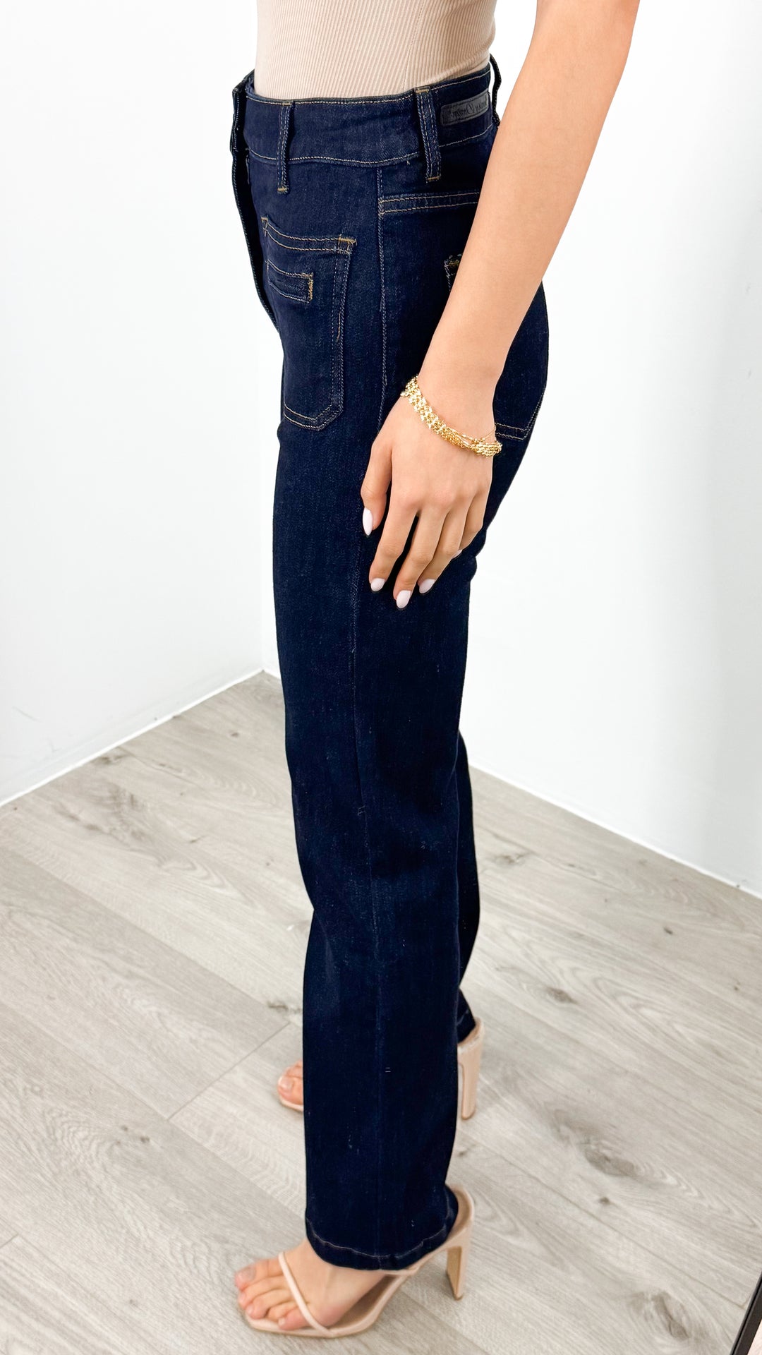 JACKSON STRAIGHT LEG JEAN - INDIGO BLUE