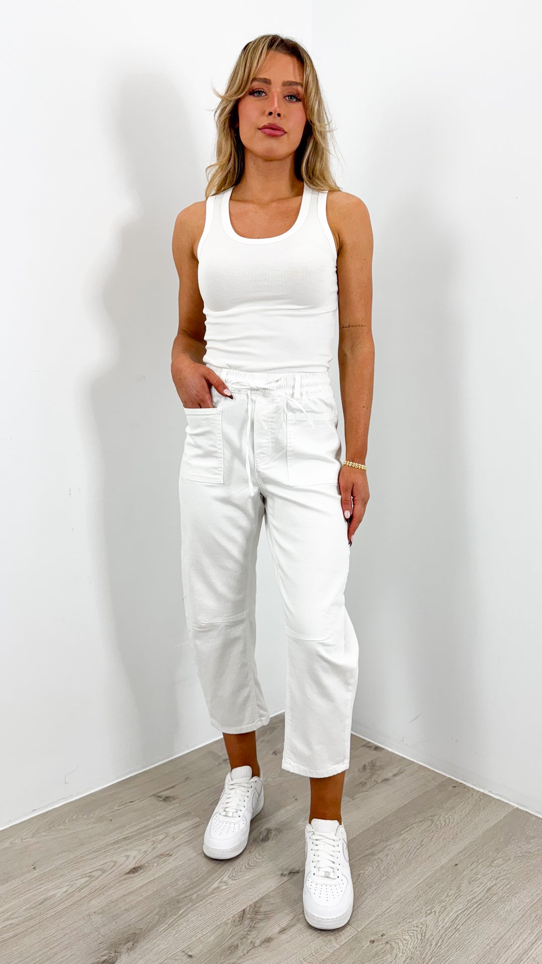 JASON JOGGERS - WHITE