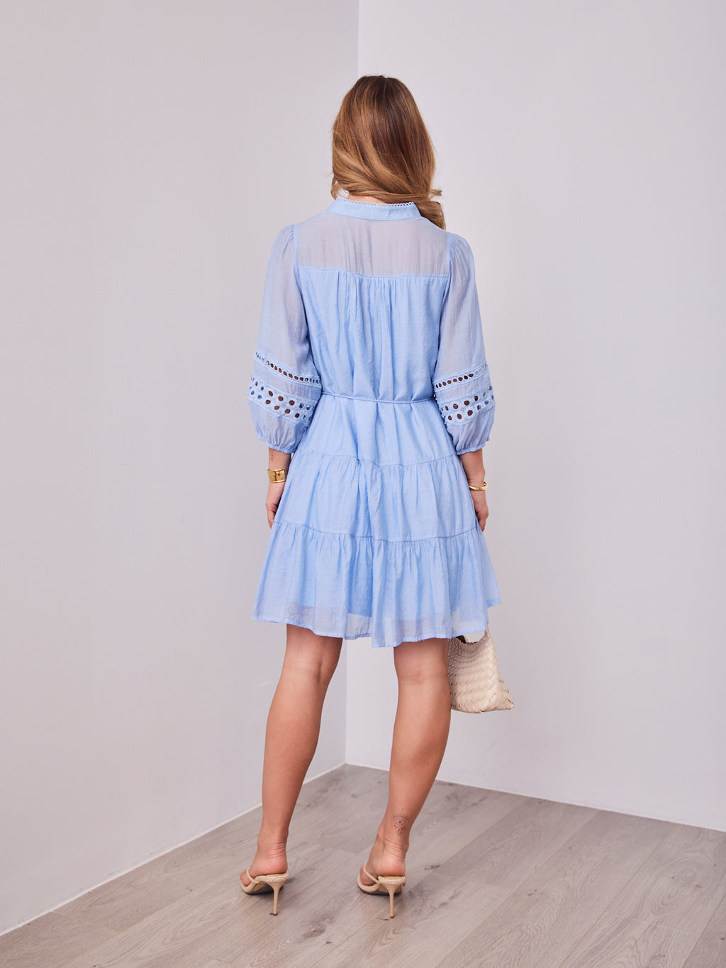 ANNABELLE DRESS - BABY BLUE