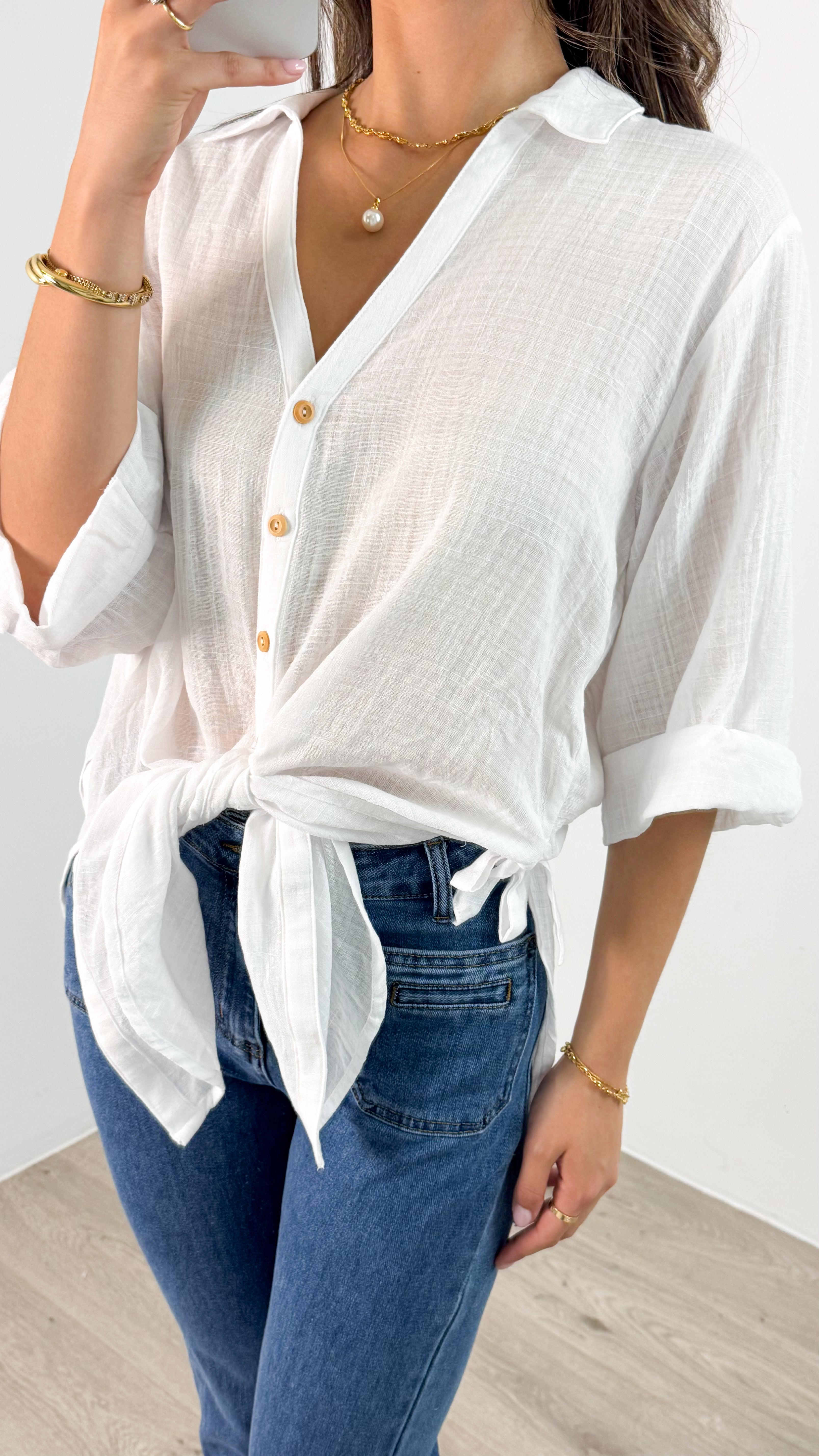 CASPER SHIRT - WHITE