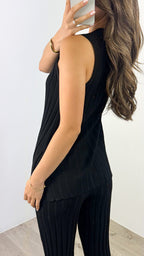 HYATT KNIT SET - BLACK