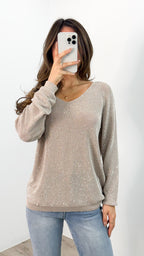 WHITNEY TOP - SILVER