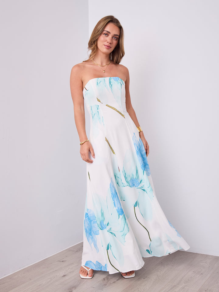 CARINNE DRESS - WHITE