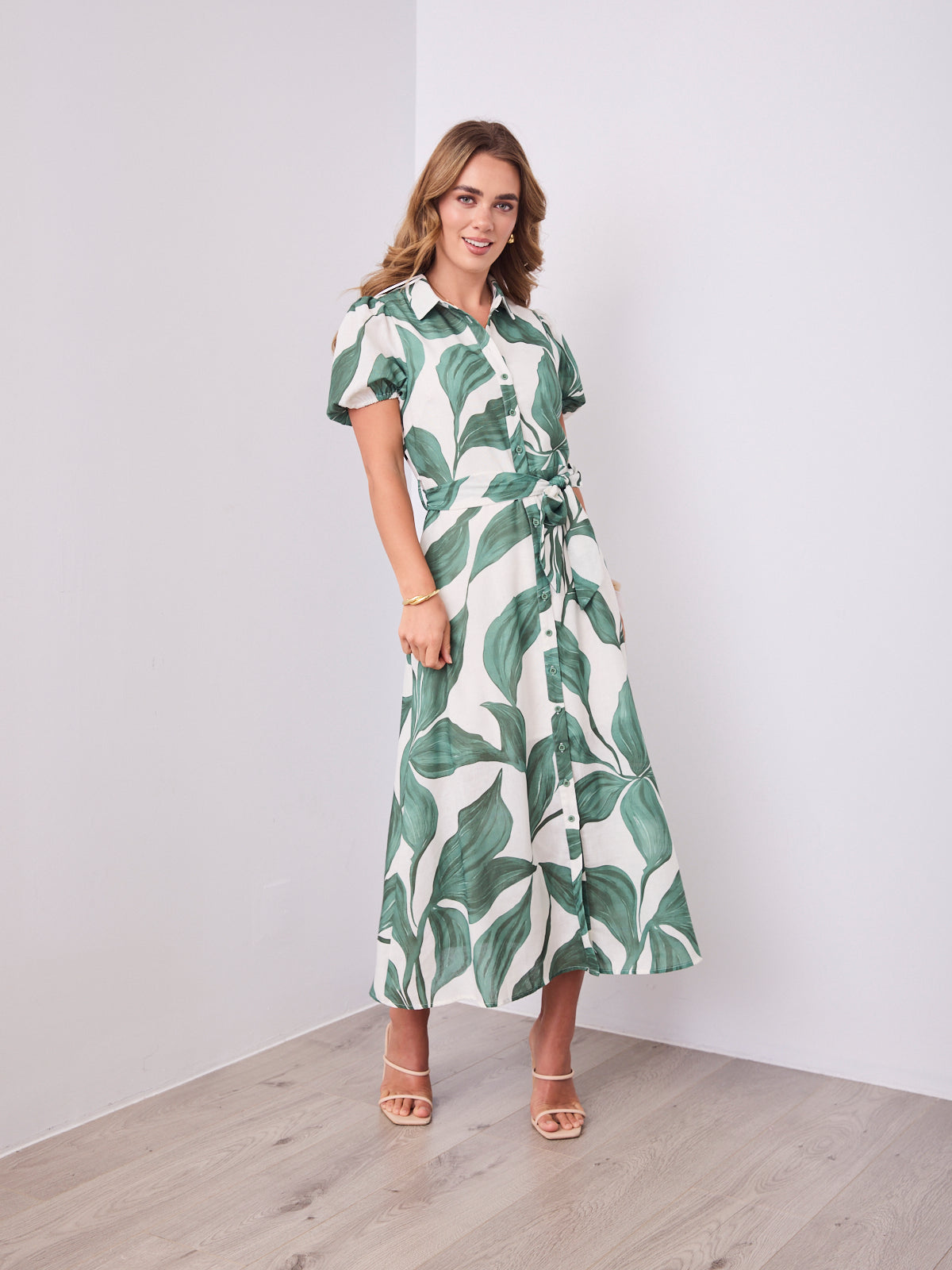 FAYE DRESS - GREEN