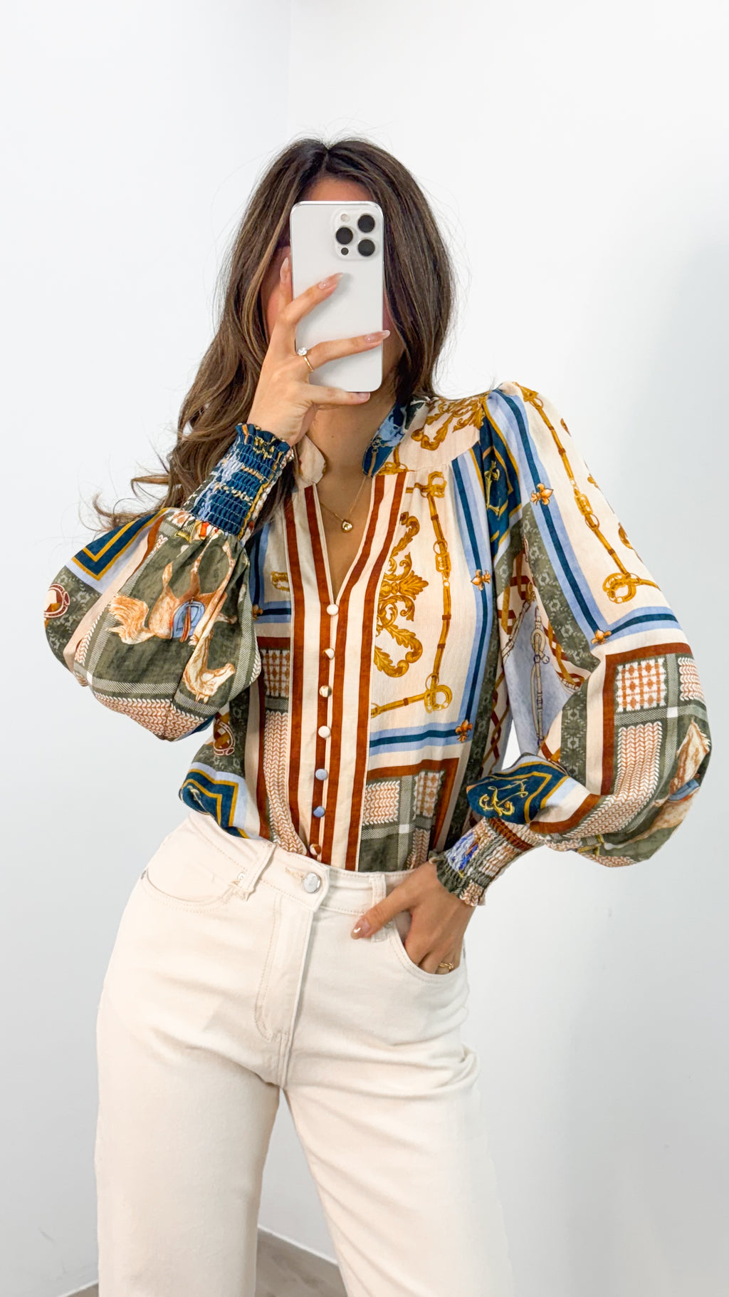 CAVELLO BLOUSE - MULTI