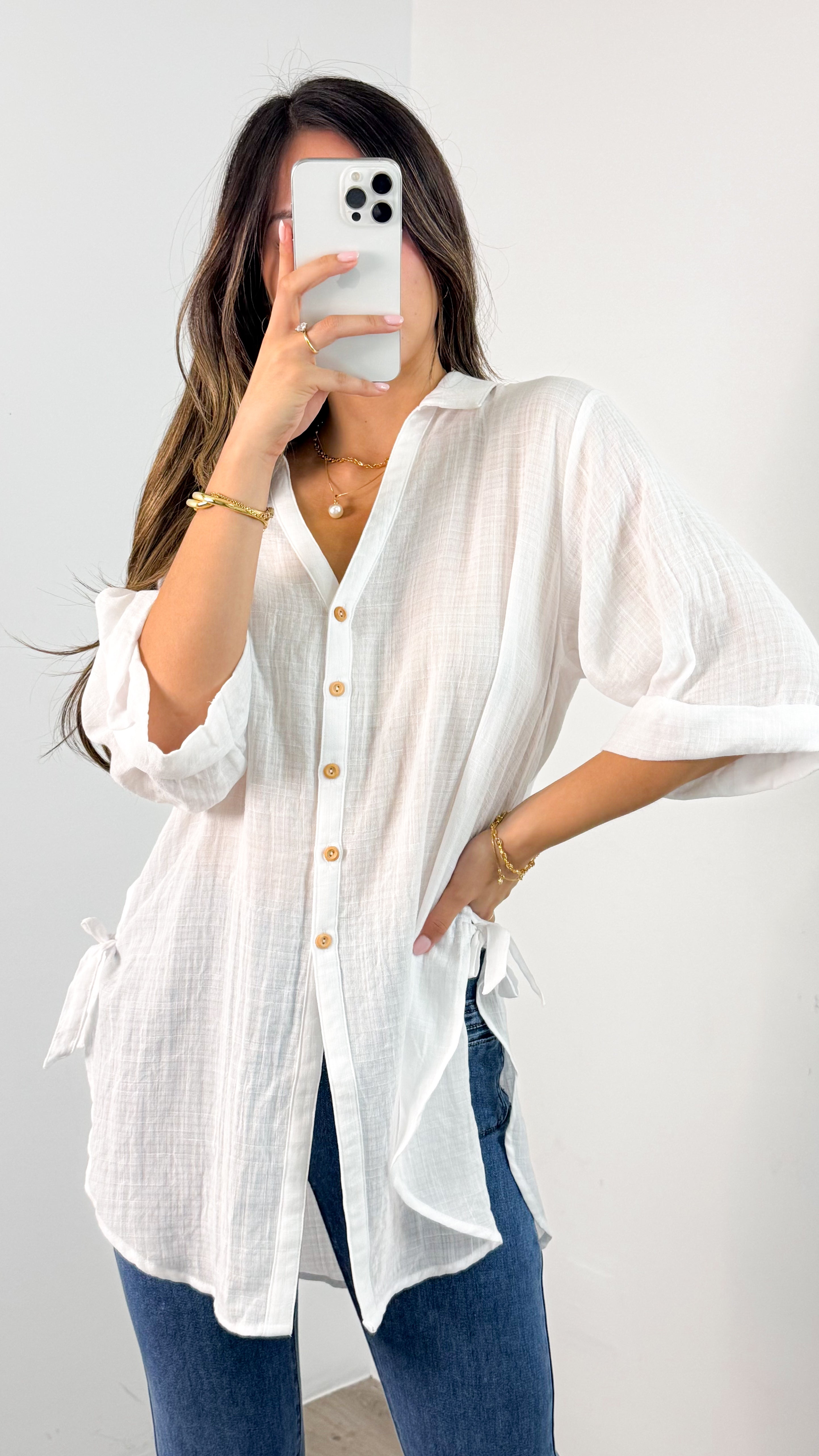 CASPER SHIRT - WHITE