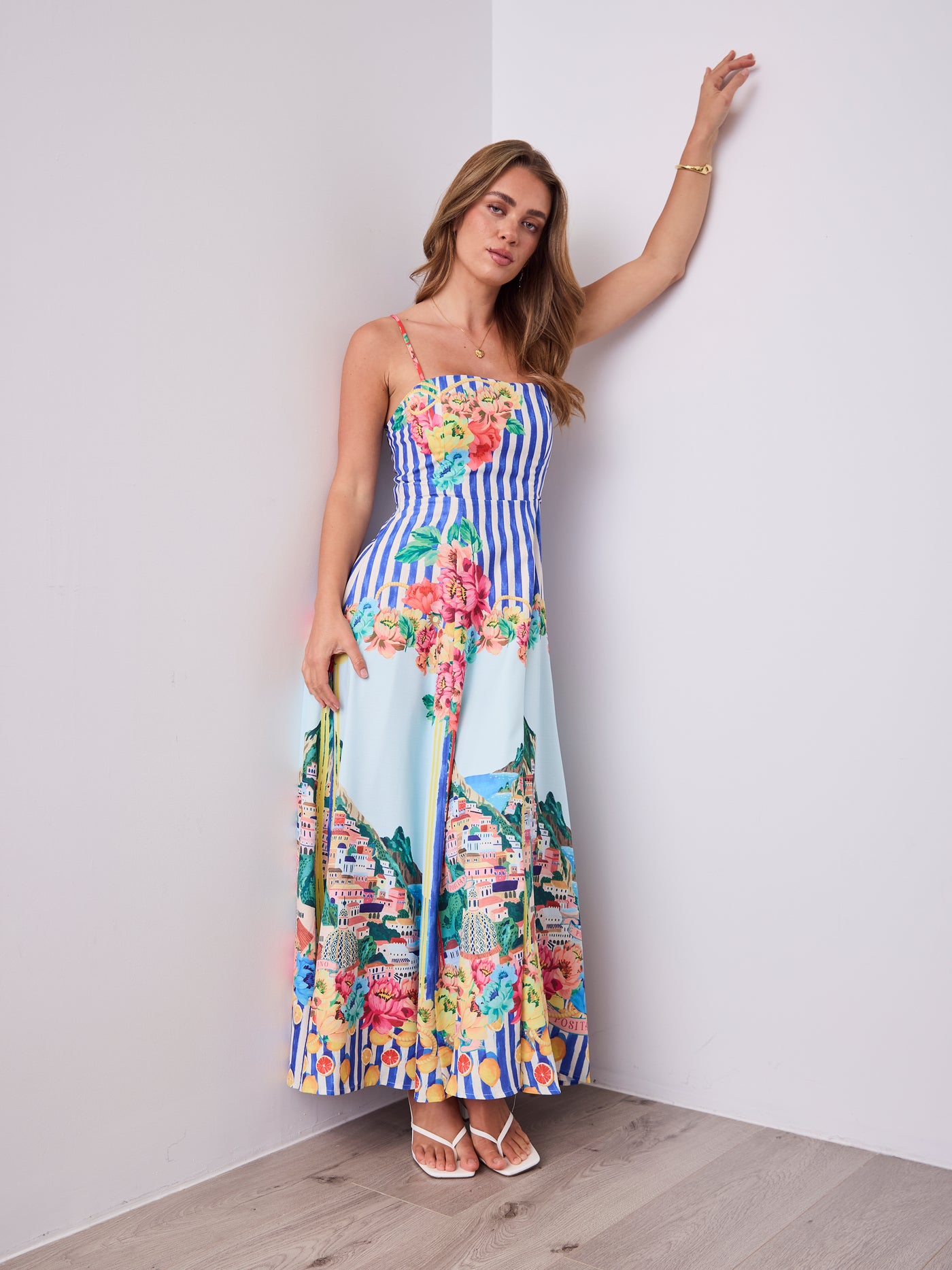 POSITANO SUNDRESS - MULTI