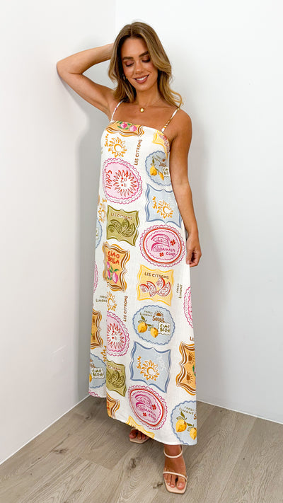 AMALFI DRESS - PRINT