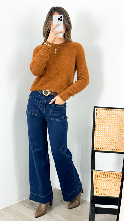 DOMINIQUE KNIT - RUST