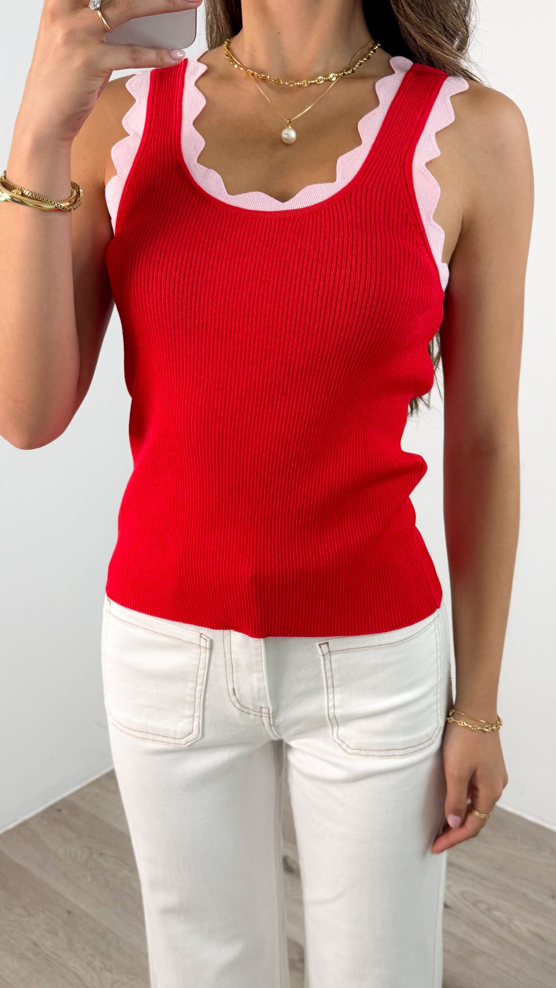 LULU TOP - RED