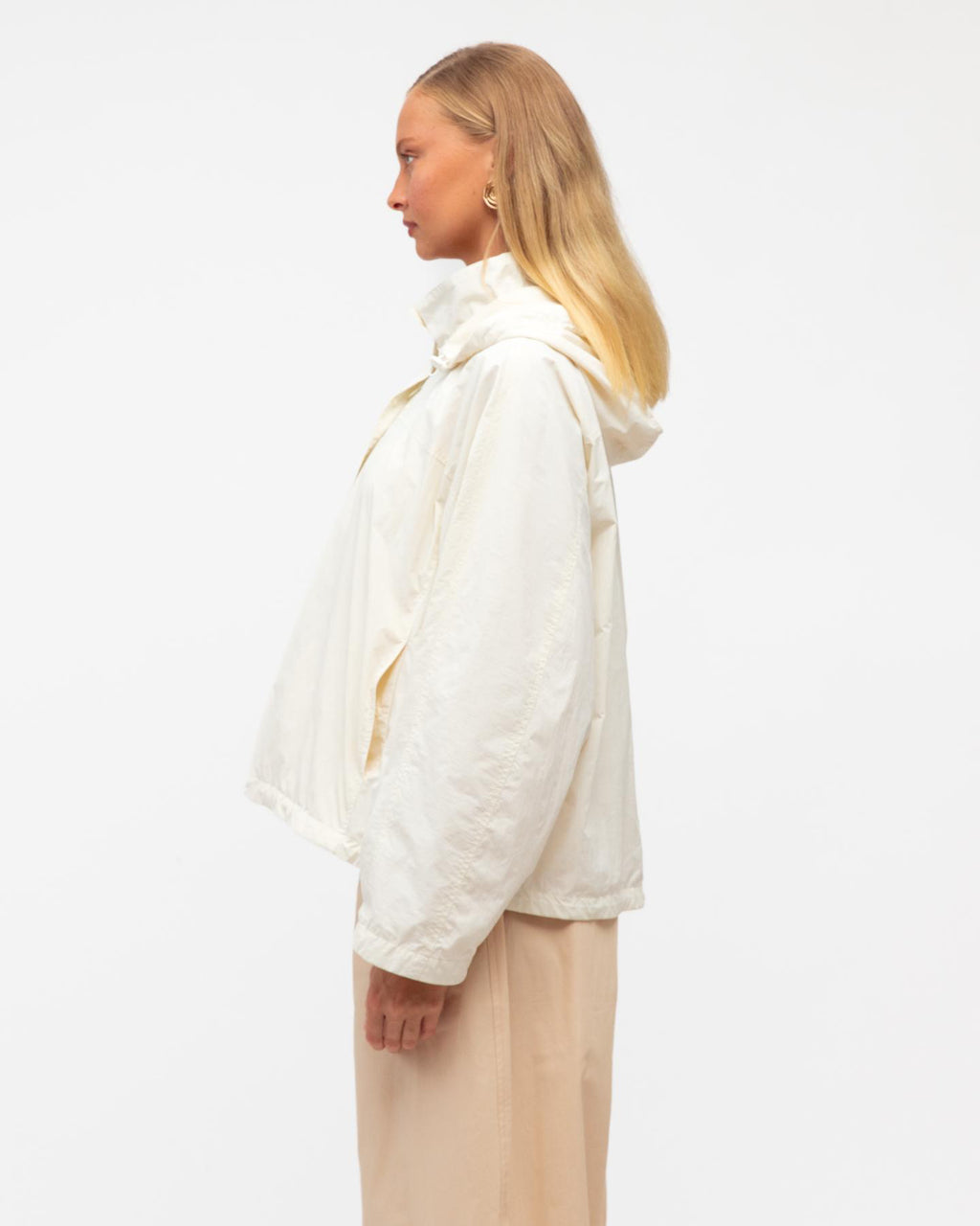 DANIEL WINDBREAKER JACKET - CREAM