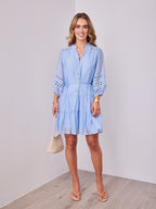 ANNABELLE DRESS - BABY BLUE