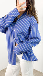JOHNNY SHIRT - BLUE STRIPE