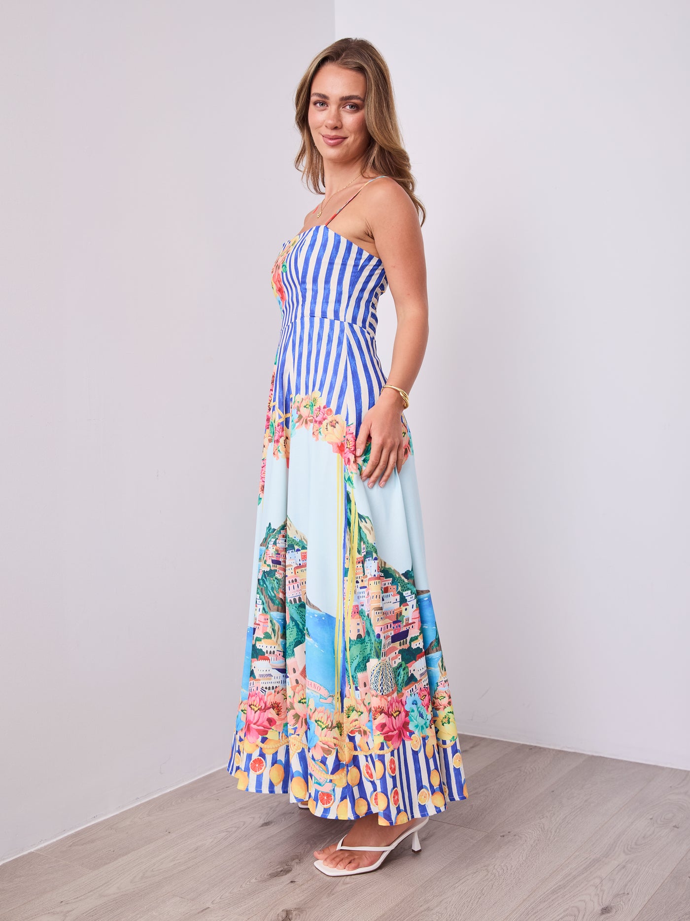 POSITANO SUNDRESS - MULTI