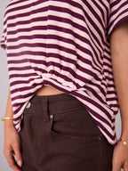 EASY TUCK TEE - STRIPE