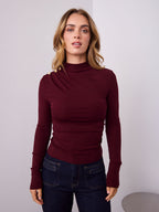 NINA TOP - MERLOT