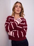 PEPPA KNIT - MERLOT