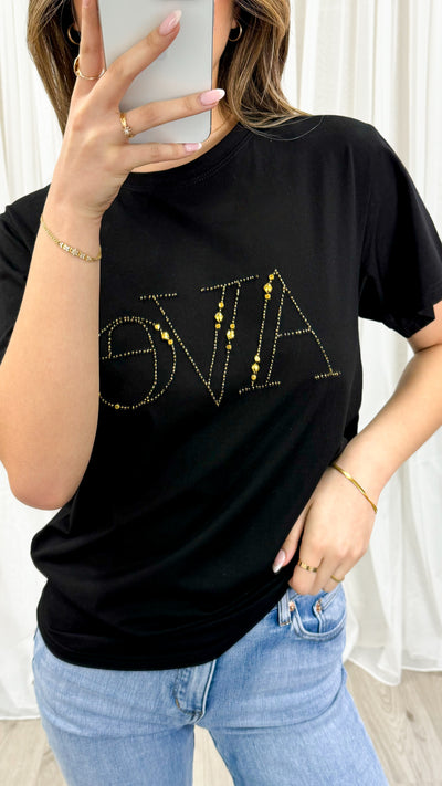 AVE TEE - BLACK