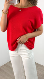 KATHERINE KNIT - RED