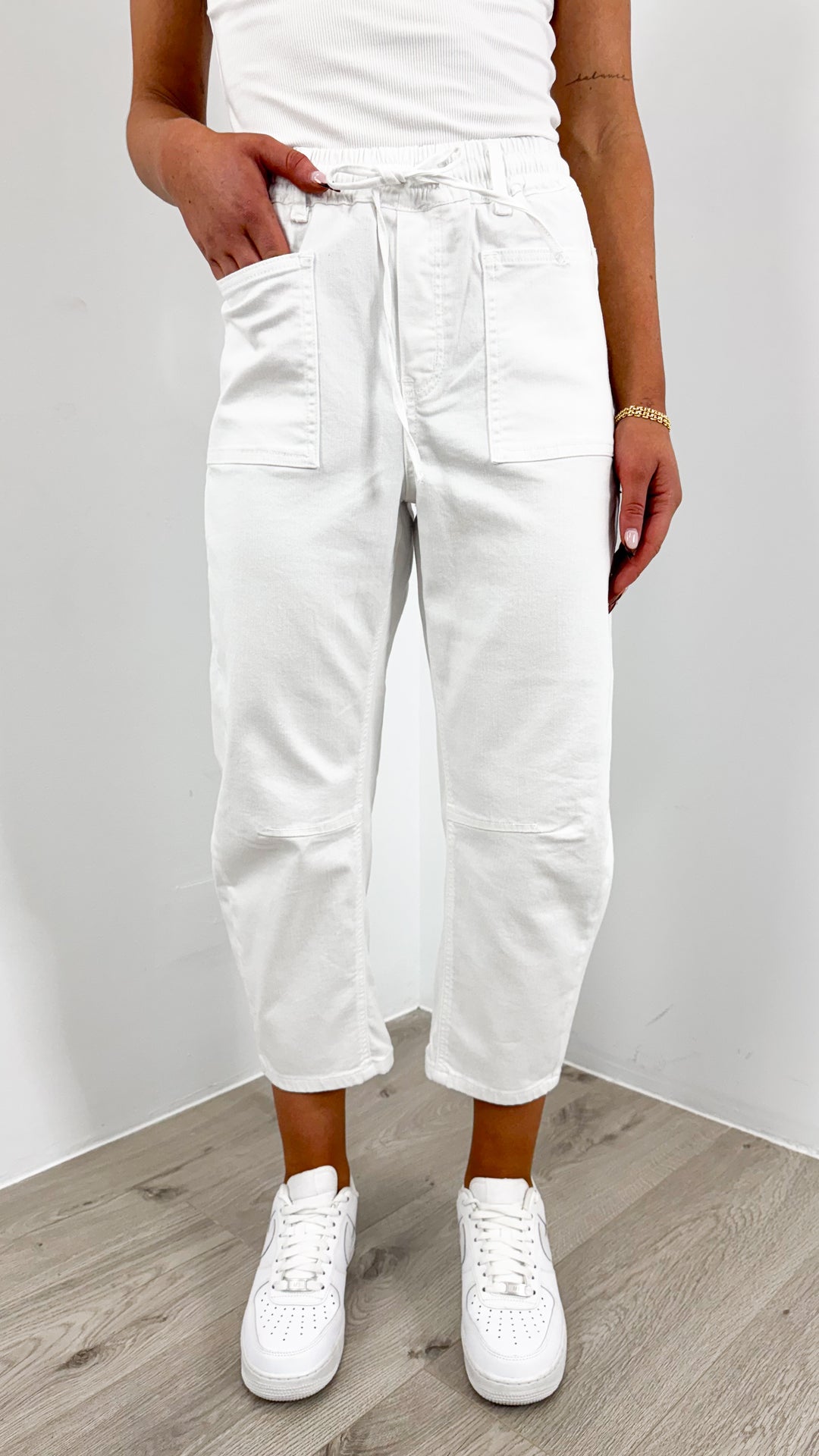 JASON JOGGERS - WHITE