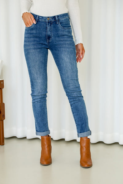 NOVA JEAN - MEDIUM BLUE