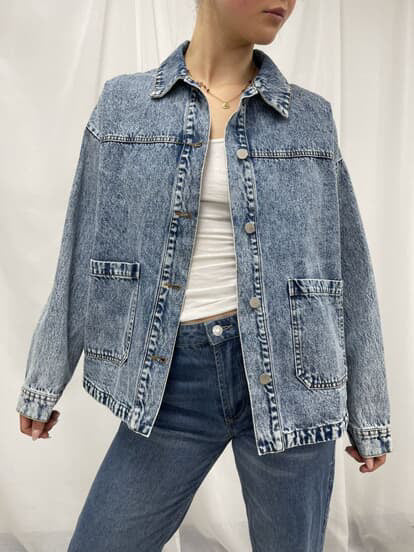 RAYS SHACKET - DENIM WASH
